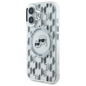 Karl Lagerfeld KLHMP16SHMCKMHT iPhone 166.1" przezroczysty/transparent IML Monogram Karl&Choupette Head MagSafe