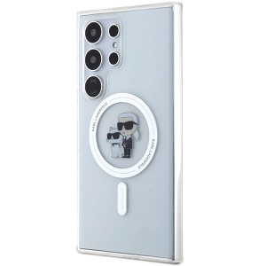 Karl Lagerfeld KLHMS24LHGKCNOT S24 UltraS928 transparent hardcase IML Karl&Choupette MagSafe