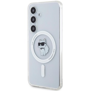 Karl Lagerfeld KLHMS24SHFCCNOT S24 S921 przeźroczysty/transparent hardcase IML Choupette MagSafe