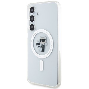 Karl Lagerfeld KLHMS24SHGKCNOT S24 S921transparent hardcase IML Karl&Choupette MagSafe