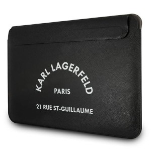 Karl Lagerfeld Sleeve KLCS14RSGSFBK14" czarny/black Saffiano RSG