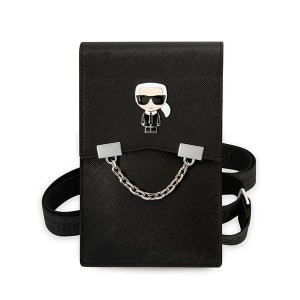 Karl Lagerfeld Torebka KLWBSAIPCKczarny/black Ikonik Karl Chain