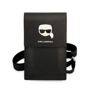 Karl Lagerfeld Torebka KLWBSAKHPKczarny/black Metal Karl Head