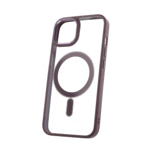 Nakładka Satin Clear Mag do iPhone 14 6,1" fioletowa