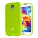 Metallic Jelly Case [Lime], Pokrowiec silikonowy dla GALAXY S5