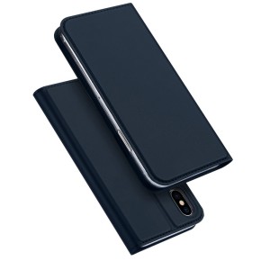DuxDucis SkinPro [Blue], Etui notesowe do iPhone X/XS (5.8") 