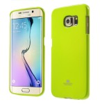 Mercury/Goospery Jelly Case [Lime], Pokrowiec silikonowy dla GALAXY S6 Edge
