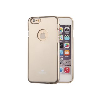 Mercury/Goospery Jelly Case [Gold], Pokrowiec silikonowy dla iPhone 6/6s